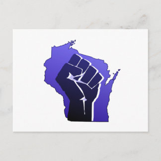 Carte Postale Première solidarité du Wisconsin