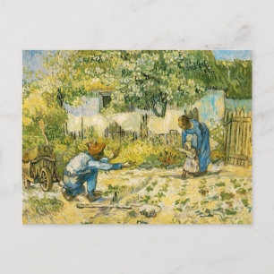 Carte Postale Premières étapes par Vincent van Gogh 1890
