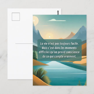 Carte Postale Prends soin de toi