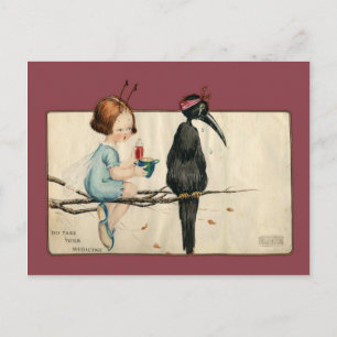Carte Postale Prenez donc votre médicament