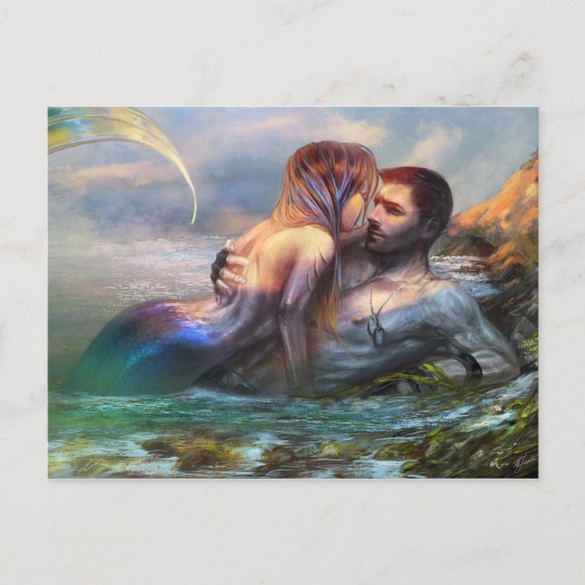 Carte Postale Prenez mon souffle parti (Devant)