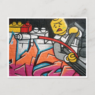Carte Postale préoccupation concernant la bande dessinée