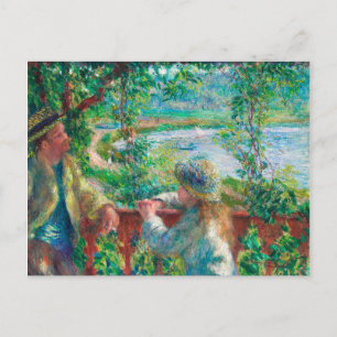 Carte Postale Près du lac par Pierre-Auguste Renoir