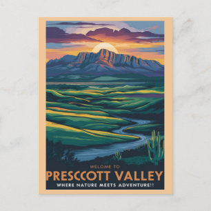 Carte Postale Prescott Valley, Arizona