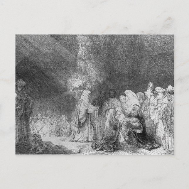 Carte Postale Présentation dans le Temple 2 (Devant)