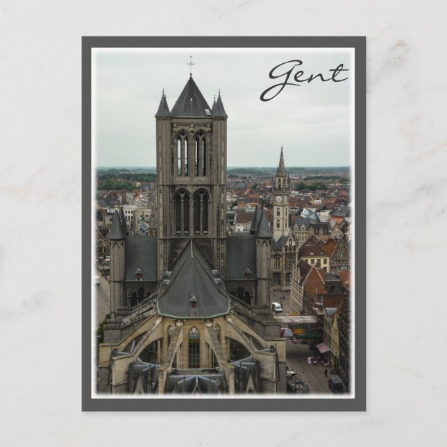 Carte Postale Présentation de Gent (Devant)