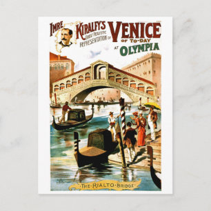 Carte Postale Présentation de la ville de Venise à Olympie, vint