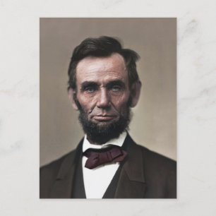 Carte Postale Président Abraham Lincoln
