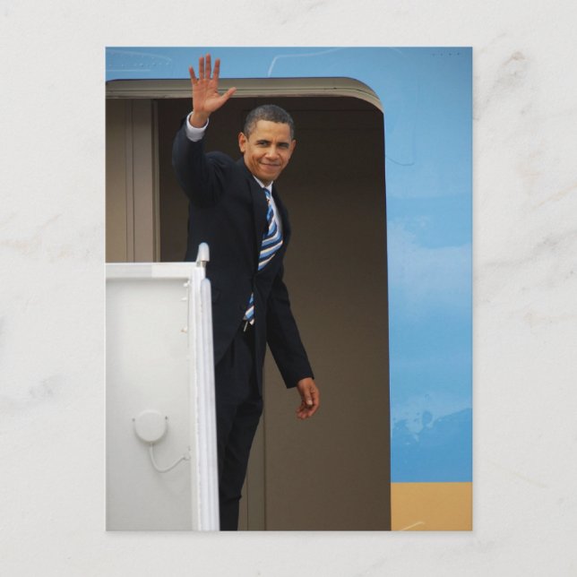 Carte Postale Président Barack Obama (Devant)