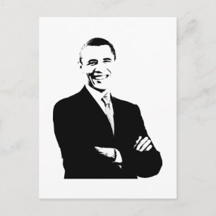 Carte Postale Président Barack Obama