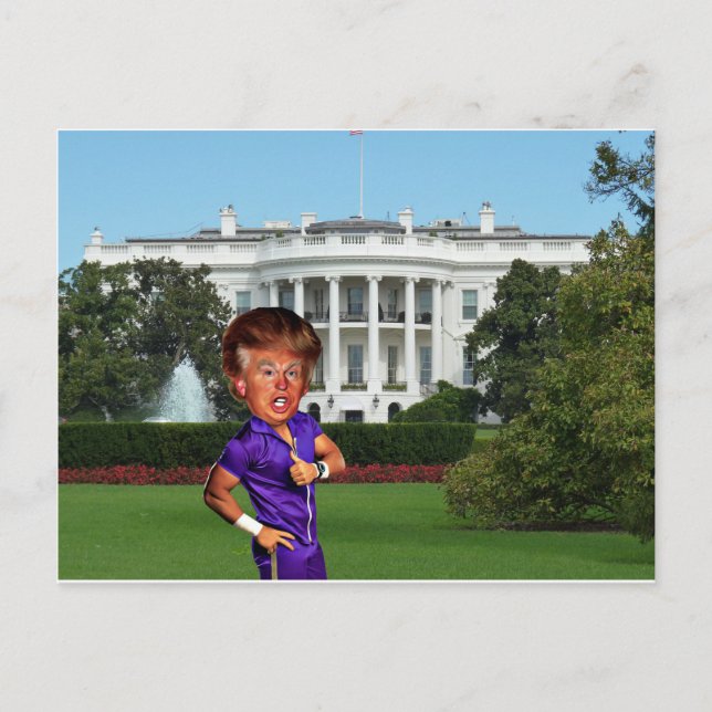 Carte Postale président donald trump (Devant)