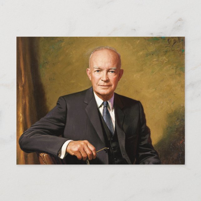 Carte Postale Président Dwight D Eisenhower (Devant)