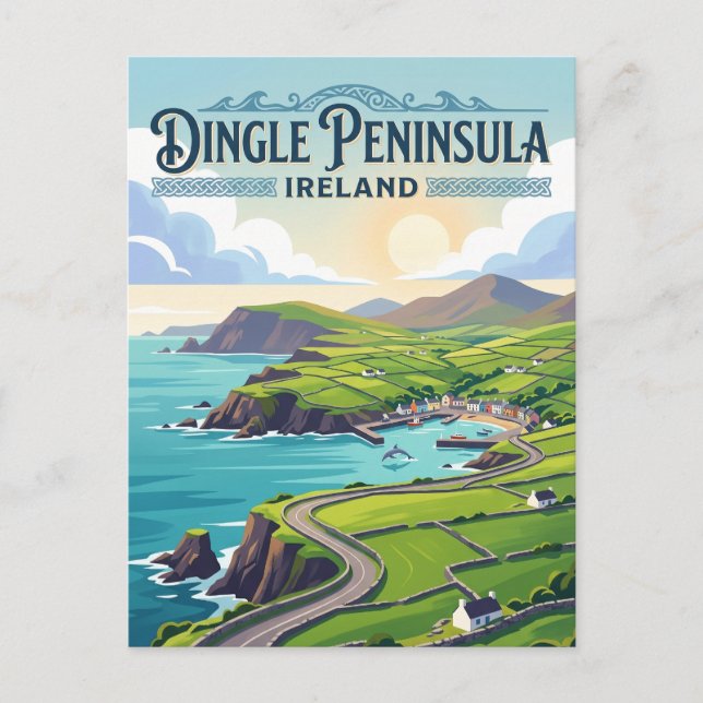 Carte Postale Presqu'île de Dingle Irlande (Devant)