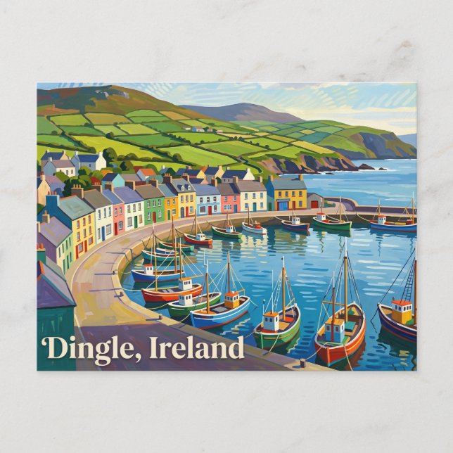 Carte Postale Presqu'île de Dingle Irlande (Devant)