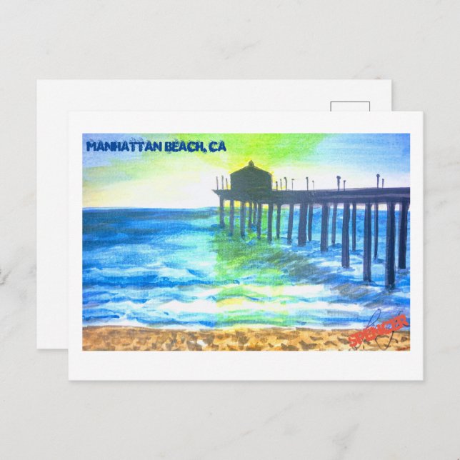 Carte Postale Pression du quai (Devant / Derrière)