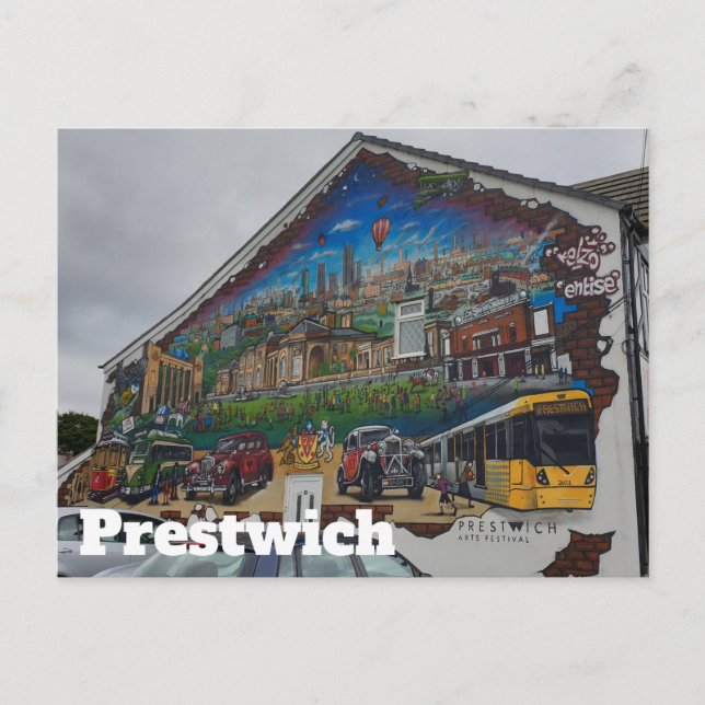 Carte postale Prestwich (Devant)