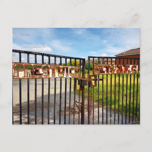 Carte postale Prestwich Heys AFC (Devant)