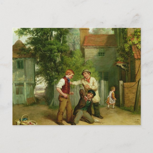 Carte Postale Prêt à combattre (Devant)