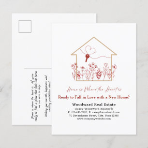 Carte Postale Prêt à tomber amoureux ?   Maison promotionnelle d