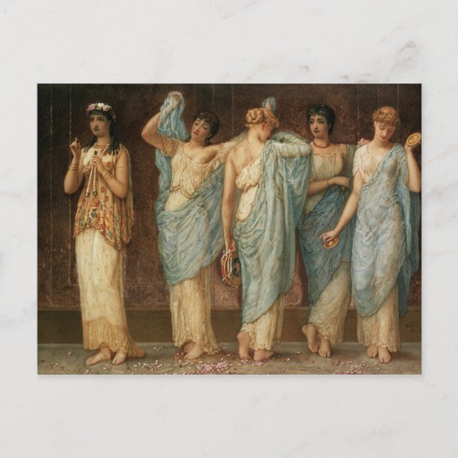Carte Postale Prêt pour la danse (Devant)