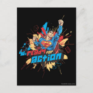 Carte Postale Prêt pour l'action