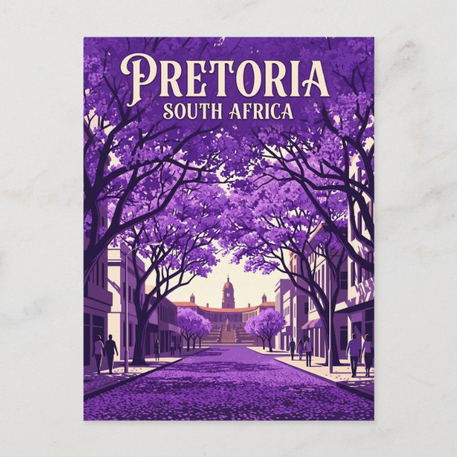 Carte Postale Pretoria Afrique du Sud (Devant)