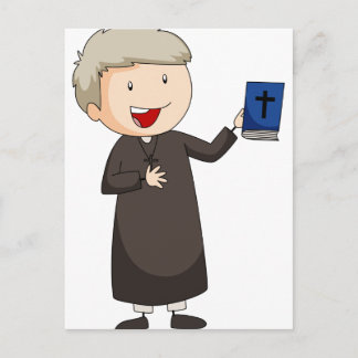 Carte Postale Prêtre