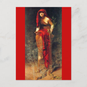 Carte Postale Prêtre de Delphes