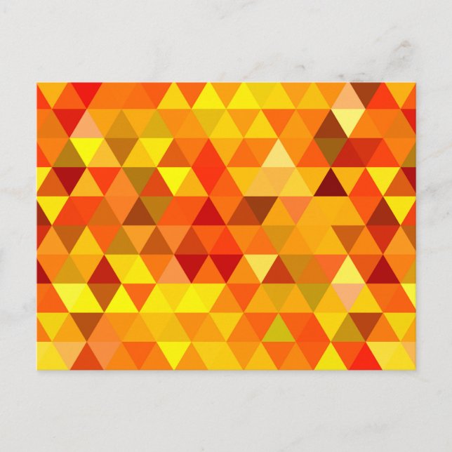 Carte Postale Pretty Triangle pattern (Devant)