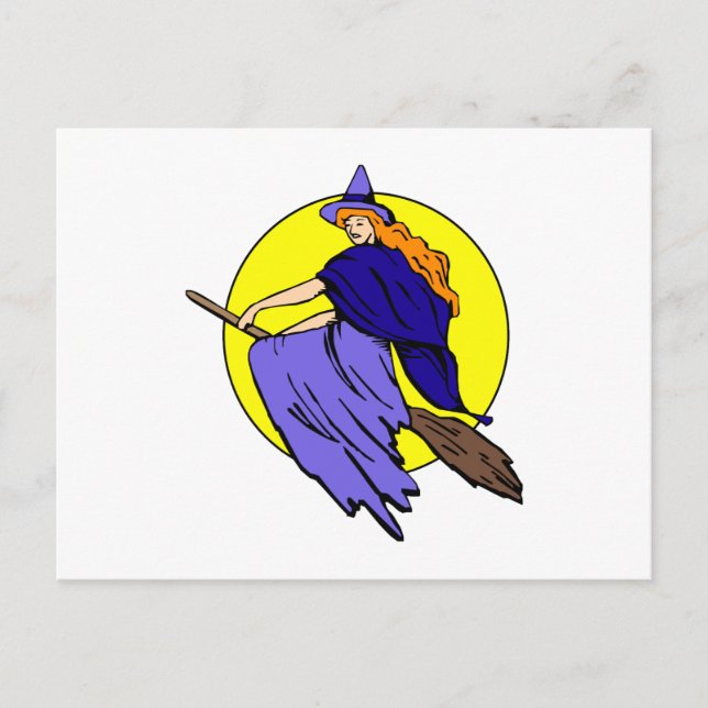 Carte Postale Pretty witch (Devant)