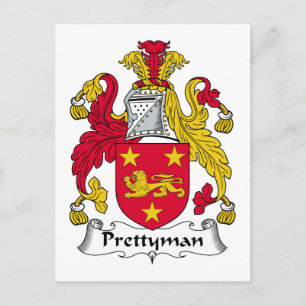Carte Postale Prettyman Family Crest
