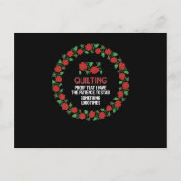 Preuve de couture que j'ai la patience de poignard