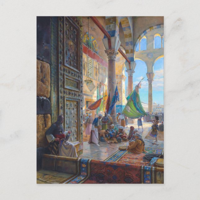 Carte Postale Prévision de la mosquée des Omeyyades | Bauernfein (Devant)