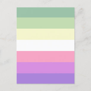 Carte Postale Pride Flag