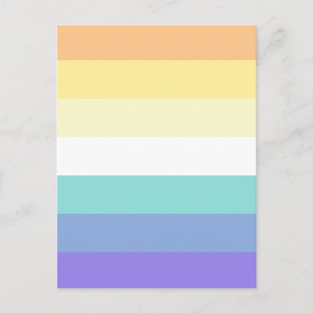 Carte Postale Pride Flag (Devant)