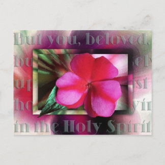 Carte Postale Prier dans l'Esprit Saint