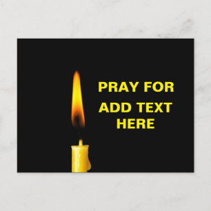 Carte Postale Prier pour ajouter du texte