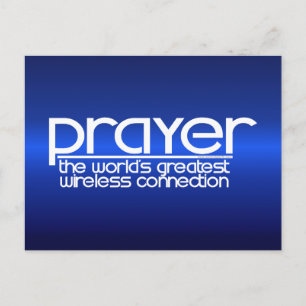 CARTE POSTALE PRIÈRE