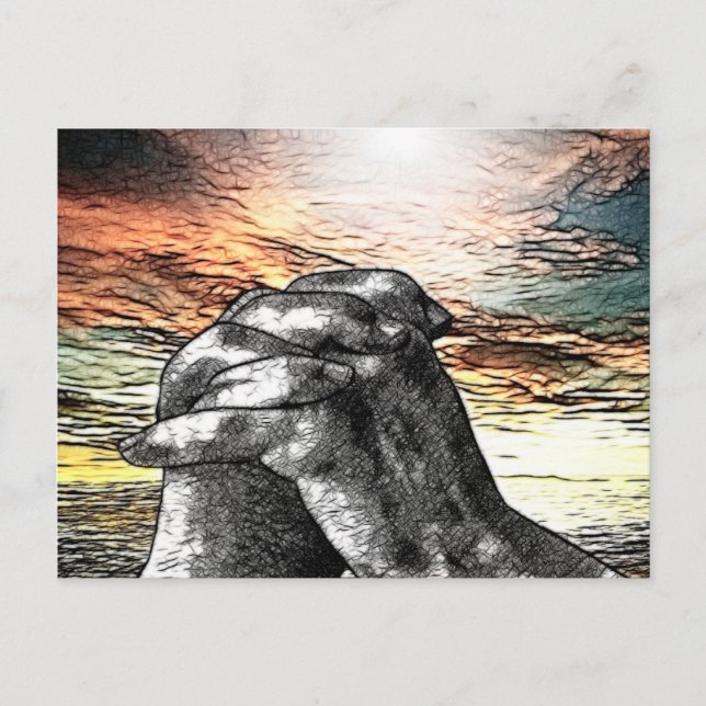 Carte Postale Prière du matin Catholique (Devant)