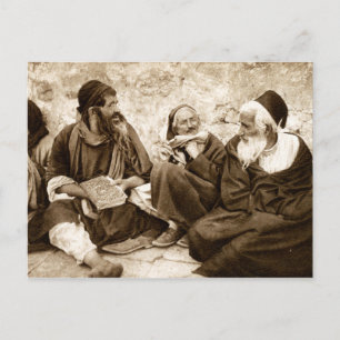 Carte Postale Prières juives à Jérusalem