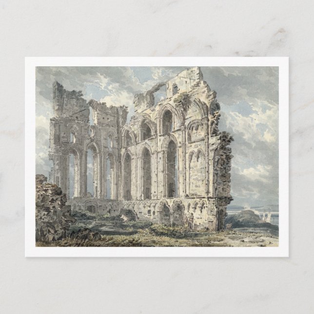 Carte Postale Prieuré de Tynemouth, Northumberland, c.1792-93 (a (Devant)