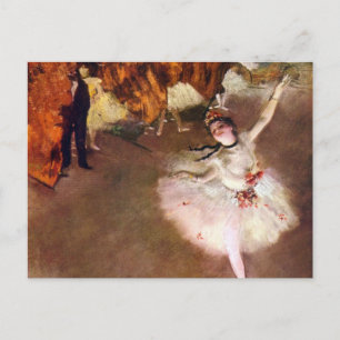 Carte Postale Prima Ballerina, Rosita Mauri par Edgar Degas