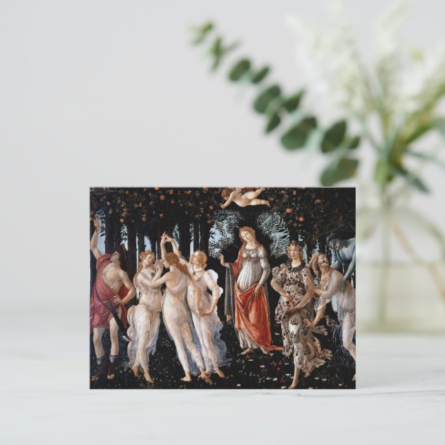 Carte Postale Primavera Botticelli (Debout devant)