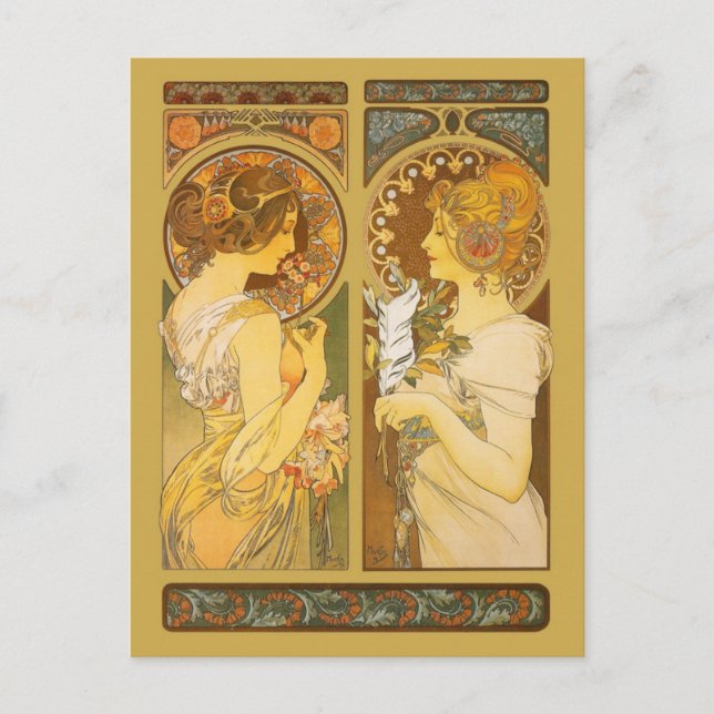 Carte Postale Primrose & Quill (Devant)