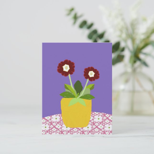 Carte postale Primula arÿa (Debout devant)