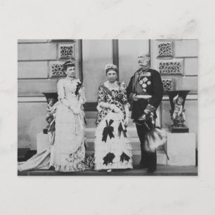 Carte Postale Prince Alexandre de Hesse avec sa soeur Julie