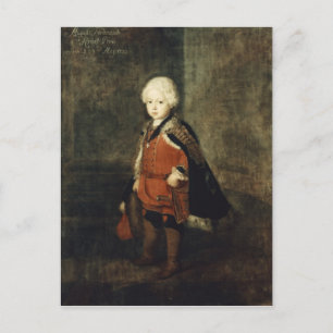Carte Postale Prince Augustus William, quatre ans, 1734
