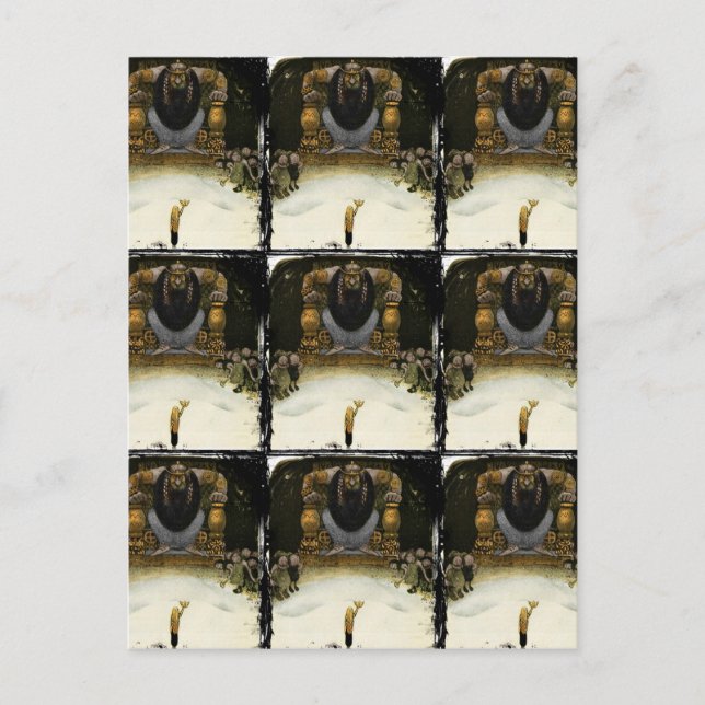 Carte Postale Prince avec le Troll King (Devant)