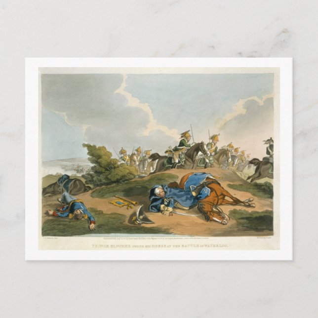 Carte Postale Prince Blucher et Horse (Devant)
