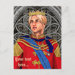 Carte Postale Prince de Conte de Fées
